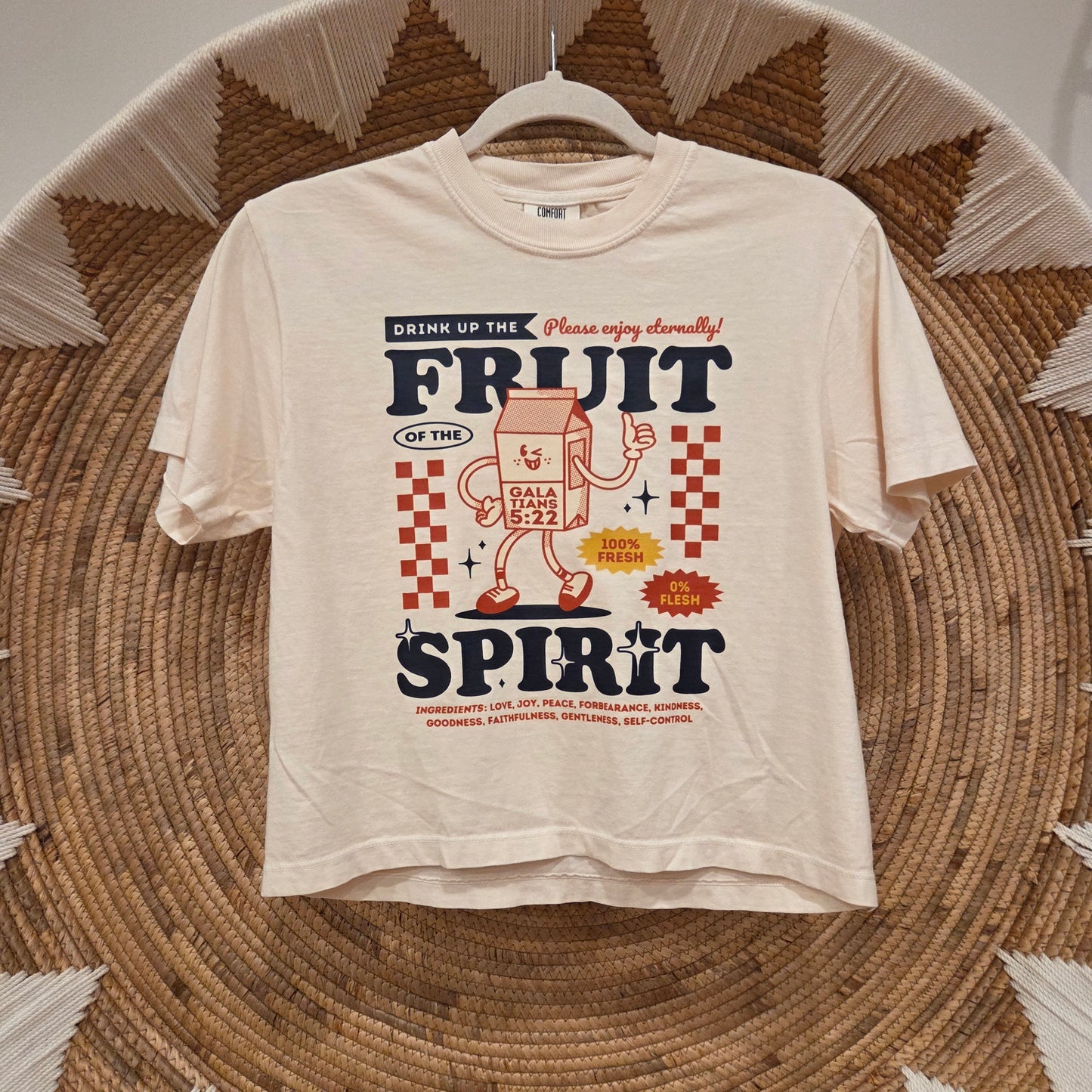Fruit of the Spirit Adult Cropped Tee