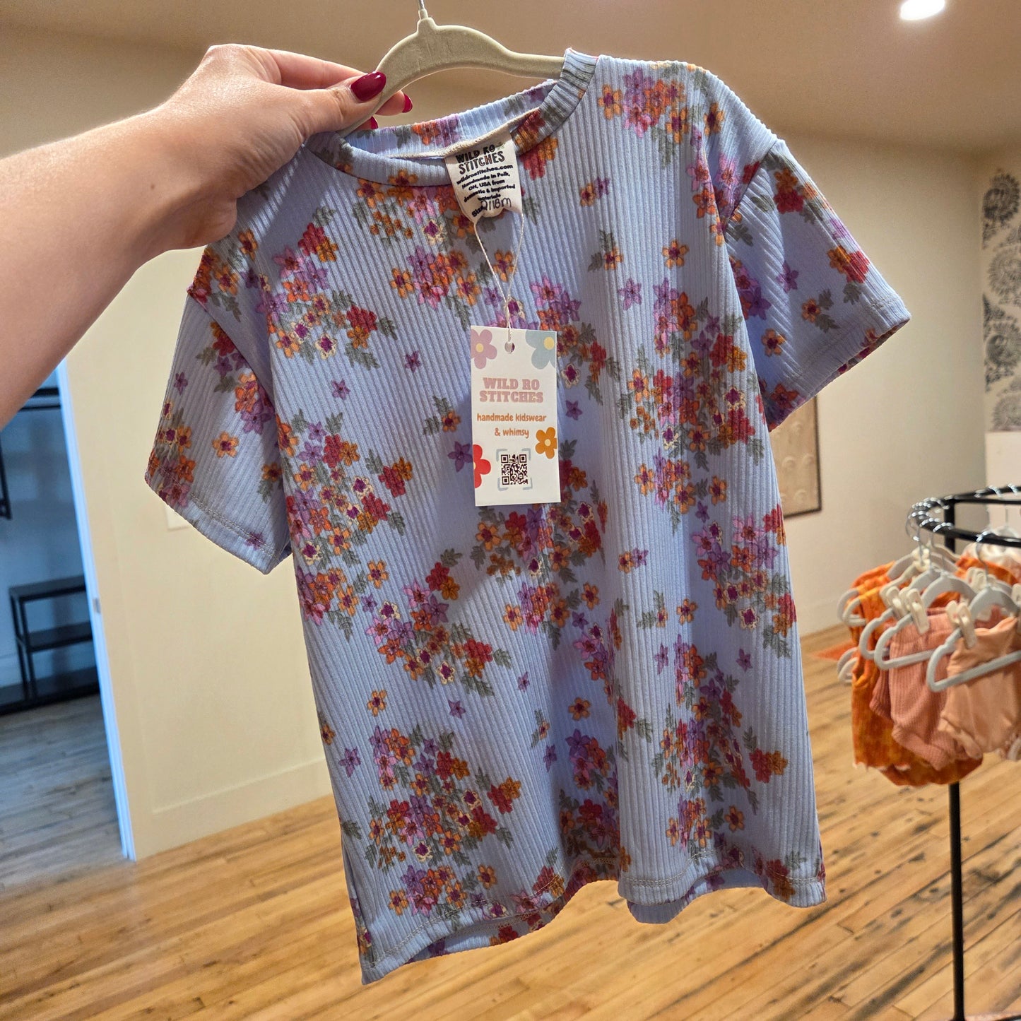 RTS 12/18m SS Tee Dress