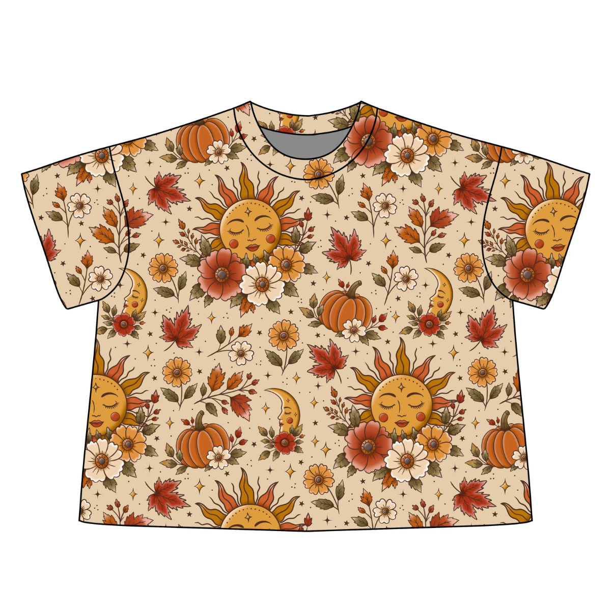 Celestial Fall Vibes Slouchy- Made To Order