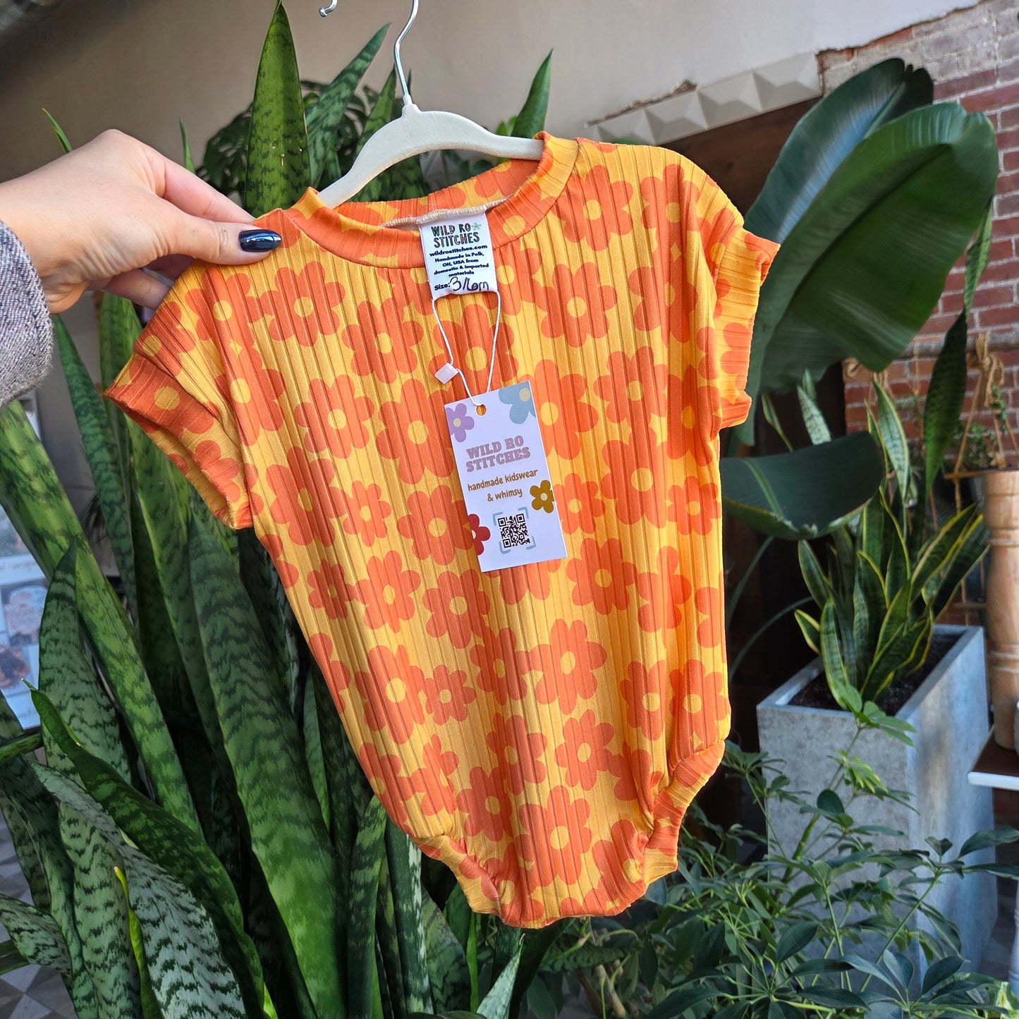 RTS 3/6m Tshirt Romper